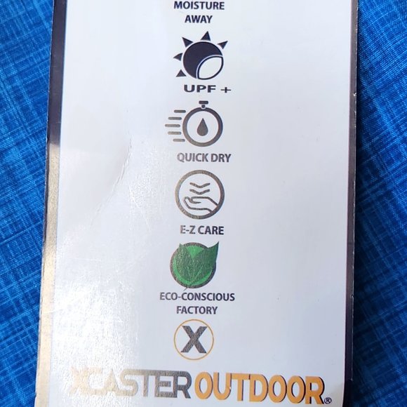 NEW XCaster Outdoor Turquoise Blue Lightweight Bermuda Shorts Size XL - Picture 11 of 15